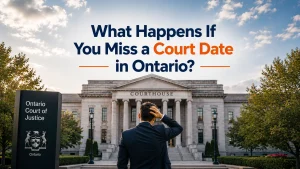 What Happens If You Miss a Court Date in Ontario