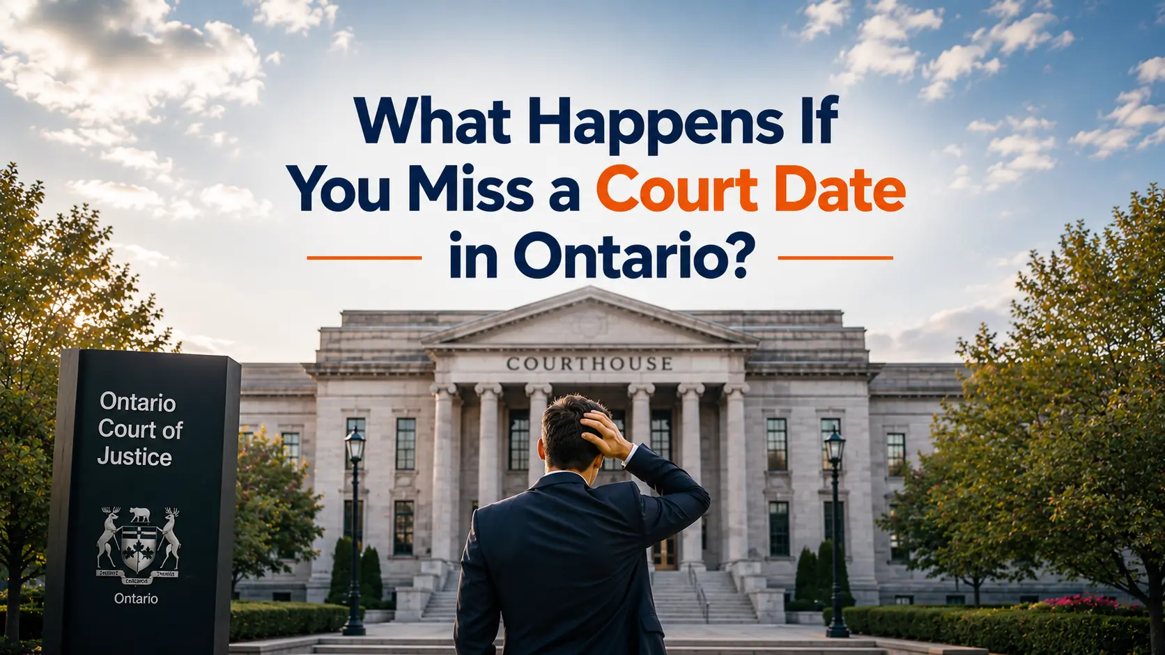 What Happens If You Miss a Court Date in Ontario?
