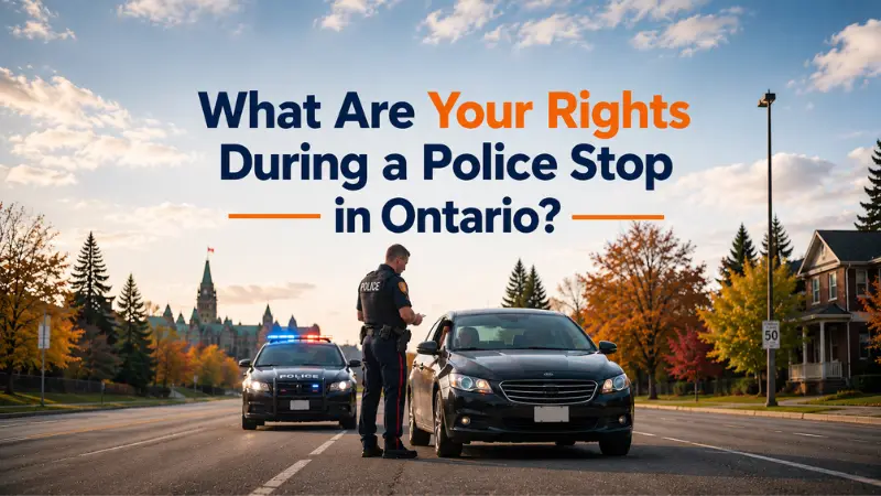 What Are Your Rights During a Police Stop in Ontario?