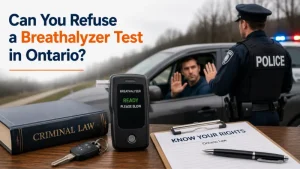 Can You Refuse a Breathalyzer Test in Ontario