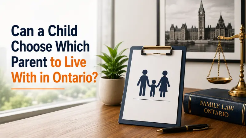 Can a Child Choose Which Parent to Live With in Ontario?