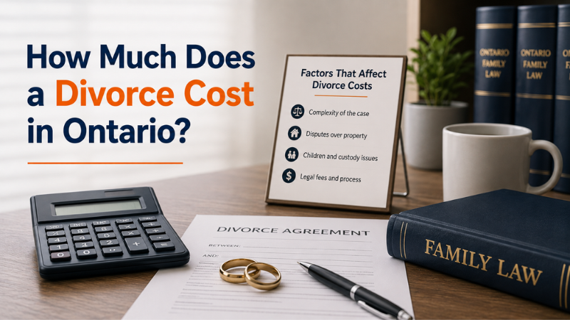 How Much Does a Divorce Cost in Ontario?