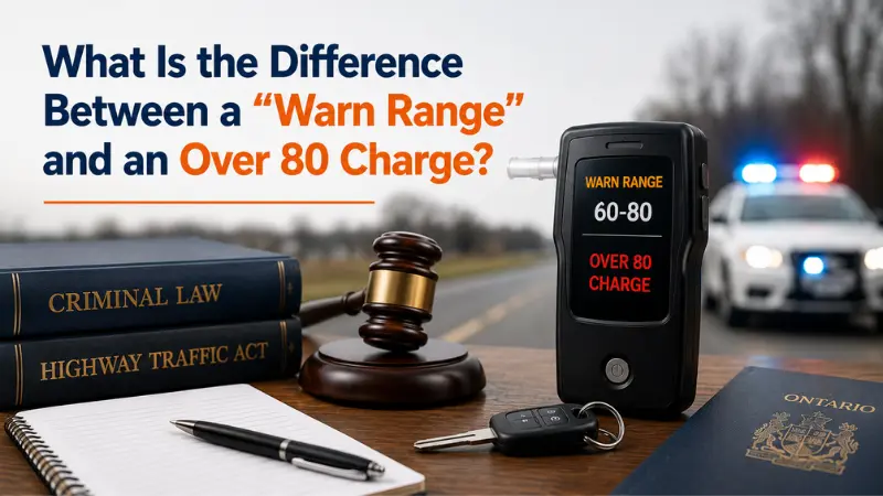 What Is the Difference Between a “Warn Range” and an Over 80 Charge?