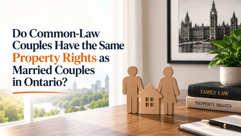 Do Common-Law Couples Have the Same Property Rights as Married Couples in Ontario?