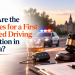 What Are the Penalties for a First Impaired Driving