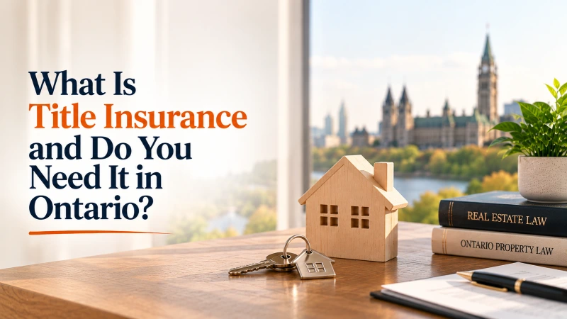 What Is Title Insurance and Do You Need It in Ontario?