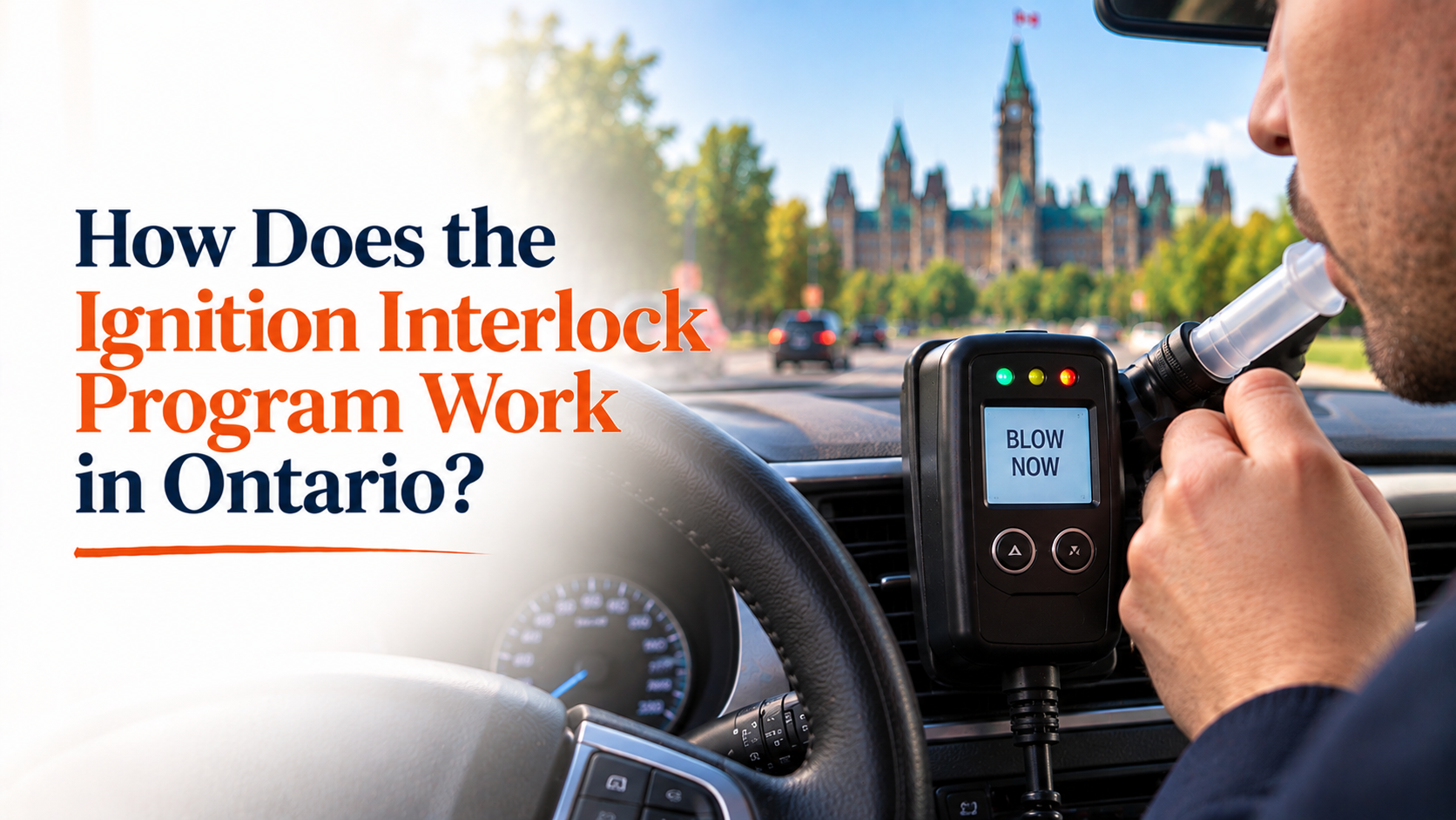How Does the Ignition Interlock Program Work in Ontario?
