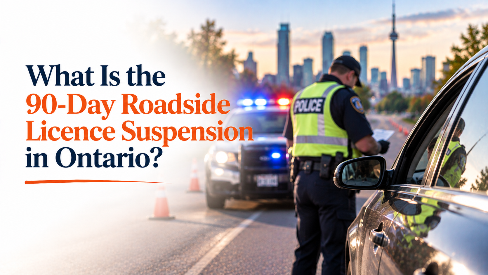What Is the 90-Day Roadside Licence Suspension in Ontario?